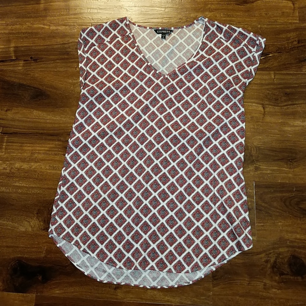 Express V-Neck Top